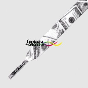 Cordon Plano Impreso Billetes Dólar Printties Dollar Bills