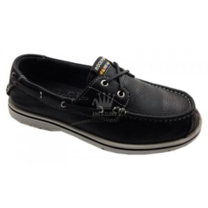 Cordon Cuero Negro Nautico king and Clown