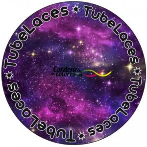 Cordon Plano Impreso Galaxia Special Galaxy Tubelaces