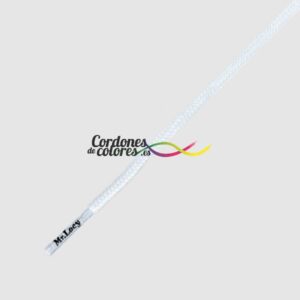 Cordon Redondo Running Blanco Runnies Round White 90