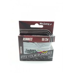 Cordon Redondo Running Gris Runnies Round Grey 90