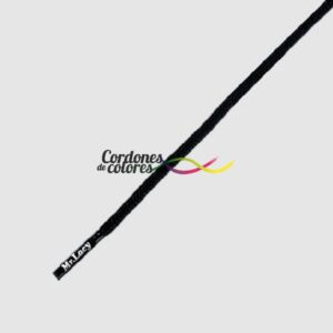 Cordon Redondo Running Negro Runnies Round Black 90