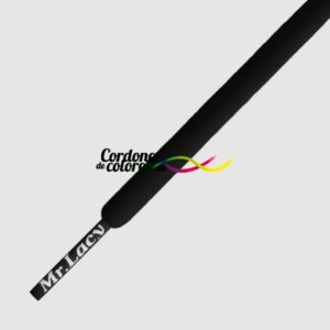 Cordon Redondo Snow  Negro Snowies Black 275