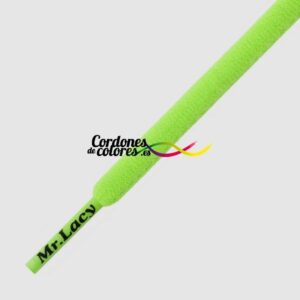 Cordon Redondo Snow Verde Fluorescente Snowies Neon Green 275