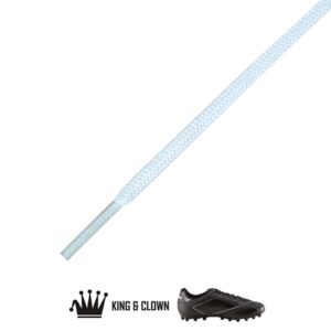 Cordones Bota Futbol Blanco King and Clown