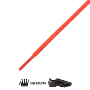 Cordones Bota Futbol Naranja Fluor king and Clown