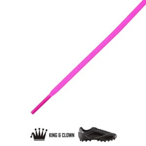 Cordones Bota Futbol Rosa Fluor King and Clown
