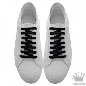 Cordones Brillantes Negro Glitter