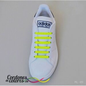 Cordones Elasticos mini LACCI Amarillo Fluor