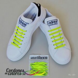 Cordones Elasticos mini LACCI Amarillo Fluor
