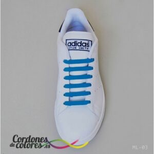 Cordones Elasticos mini LACCI Azul