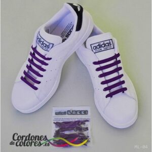 Cordones Elasticos mini LACCI Purpura