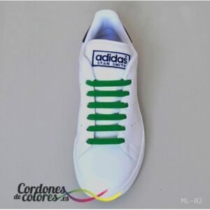 Cordones Elasticos mini LACCI Verde
