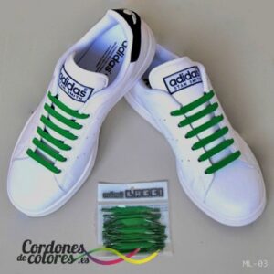 Cordones Elasticos mini LACCI Verde