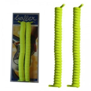 Cordones Elásticos Niños Amarillo Fluor Liaflex