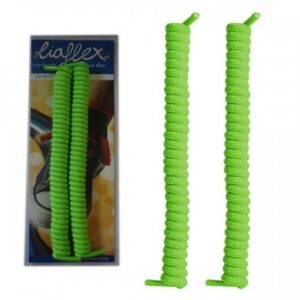 Cordones Elásticos Niños Verde Fluor Liaflex