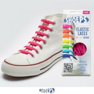 Cordones Elasticos Shoeps Fucsia