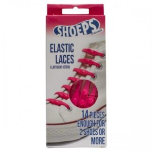 Cordones Elasticos Shoeps Fucsia