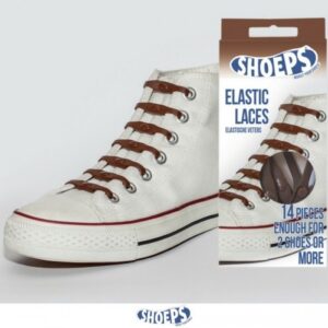 Cordones Elásticos Shoeps Marron