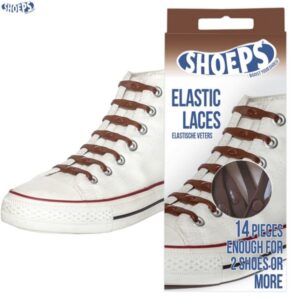 Cordones Elásticos Shoeps Marron