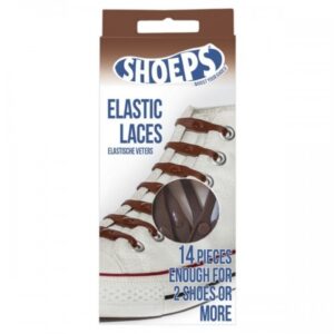 Cordones Elásticos Shoeps Marron
