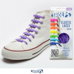 Cordones Elásticos Shoeps Púrpura