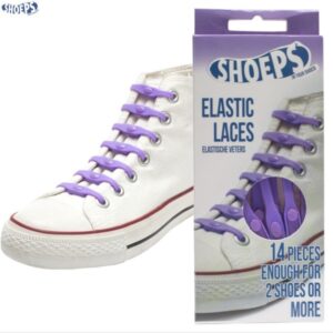 Cordones Elásticos Shoeps Púrpura