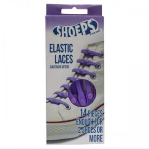 Cordones Elásticos Shoeps Púrpura