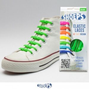 Cordones Elásticos Shoeps Verde