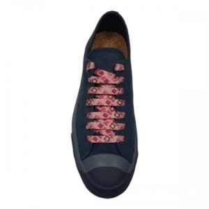 Cordones Estampados Rombos Rosas Exclusive