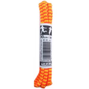 Cordon Ovalado Impreso Naranja Fluorescente Padded Carnival