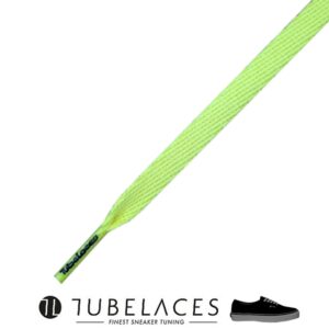 Cordon Plano Normal Amarillo Fluor Flat Neonyellow