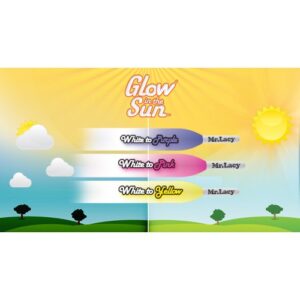 Cordon Plano Luminoso Rosa Glow In The Sun Pink