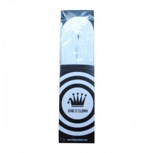 Cordon Plano Normal Blanco Flat King and Clown