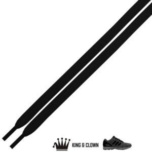Cordones Planos Sport Negro