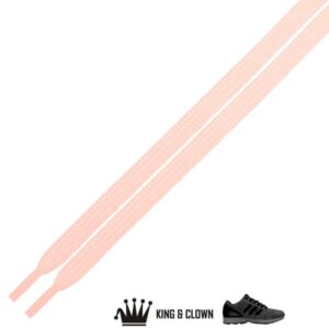 Cordones Planos Sport Salmon