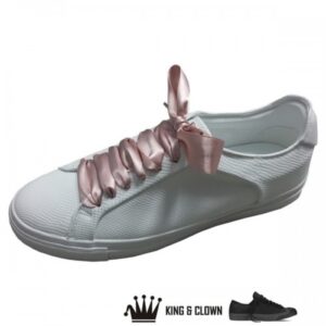 Cordones Raso Anchos Basket Heart Rosa