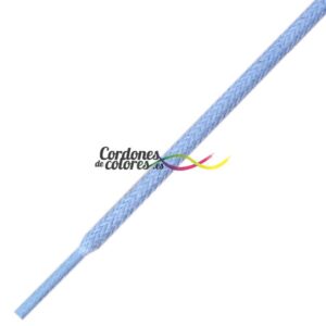 Cordones Redondos Gruesos Vestir Azul Cielo Cool Dress Blue Sky