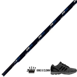 Cordones Redondos Sport Azul Marino King and Clown