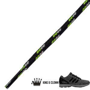 Cordones Redondos Sport Gris Oscuro King and Clown