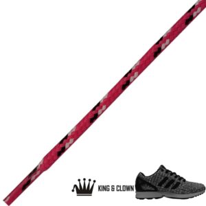 Cordones Redondos Sport Rosa Fluor King and Clown