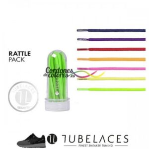 Cordones Redondos Rope Laces Solid Rosa Fluor