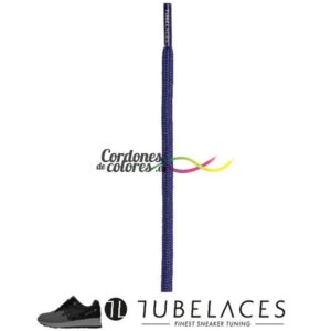 Cordones Redondos Rope Laces Solid Azul Marino