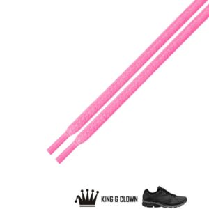 Cordones Redondos Sport Rosa Fluor