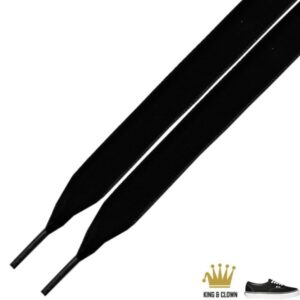 Cordones Terciopelo Negro Para Zapatillas