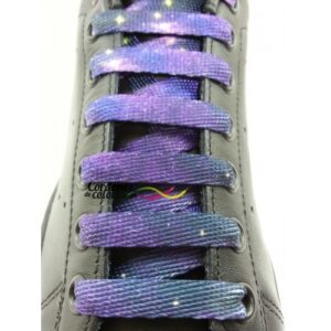 Cordon Plano Impreso Galaxia Special Galaxy Tubelaces