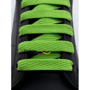 Cordon Plano Normal Verde Flatties Kelly Green
