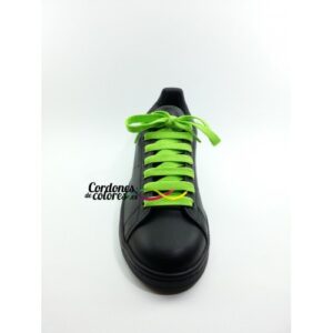 Cordon Plano Normal Verde Flatties Kelly Green