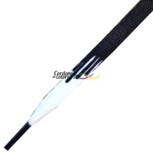 Cordon Plano Impreso White Trill Tears Black