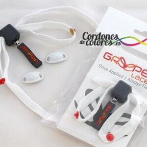 Cordon Plano Cierre Automatico Blanco Greeper Flats White 140